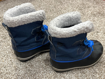 Boys, Navy Blue Sorel Winter Boots, Size 12, VGUC, Shoes 12 (Toddler:2-4yr)