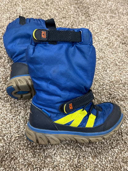 Boys, Blue Running Shoe Winter Boots, Size 10, VGUC, Shoes 10 (Toddler:2-4yr)