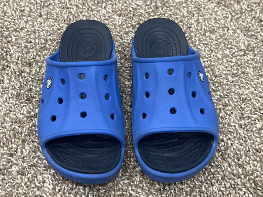 Blue Croc Sandals, size 12/13, VGUC, Shoes 12 (Toddler:2-4yr)