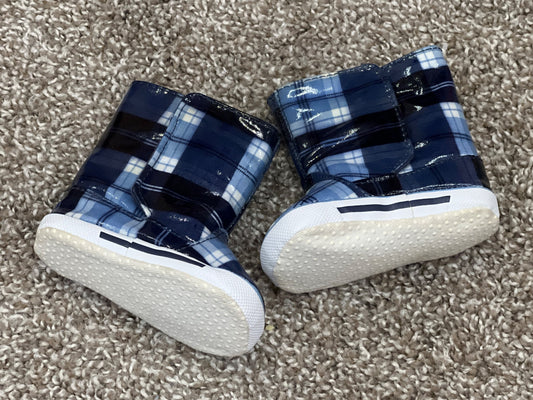 Baby Fashion Soft Sole Crib ‘Rain-style’ Boots, size 2, VGUC (NOT Waterproof or Water Resistant) , Shoes 2 (Baby: 0-12 mth)