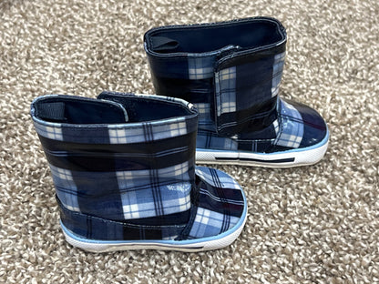 Baby Fashion Soft Sole Crib ‘Rain-style’ Boots, size 2, VGUC (NOT Waterproof or Water Resistant) , Shoes 2 (Baby: 0-12 mth)