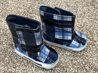 Baby Fashion Soft Sole Crib ‘Rain-style’ Boots, size 2, VGUC (NOT Waterproof or Water Resistant) , Shoes 2 (Baby: 0-12 mth)