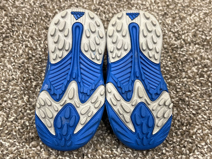 Adidas Sneakers, silver, blue, Running Shoes, size 5, VGUC, Shoes 5 (Walkers:12-24 mth)