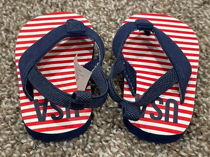 Baby Boys “USA” Sandals, size 3-6 mos, Approx Size 2, VGUC, Shoes 2 (Baby: 0-12 mth)