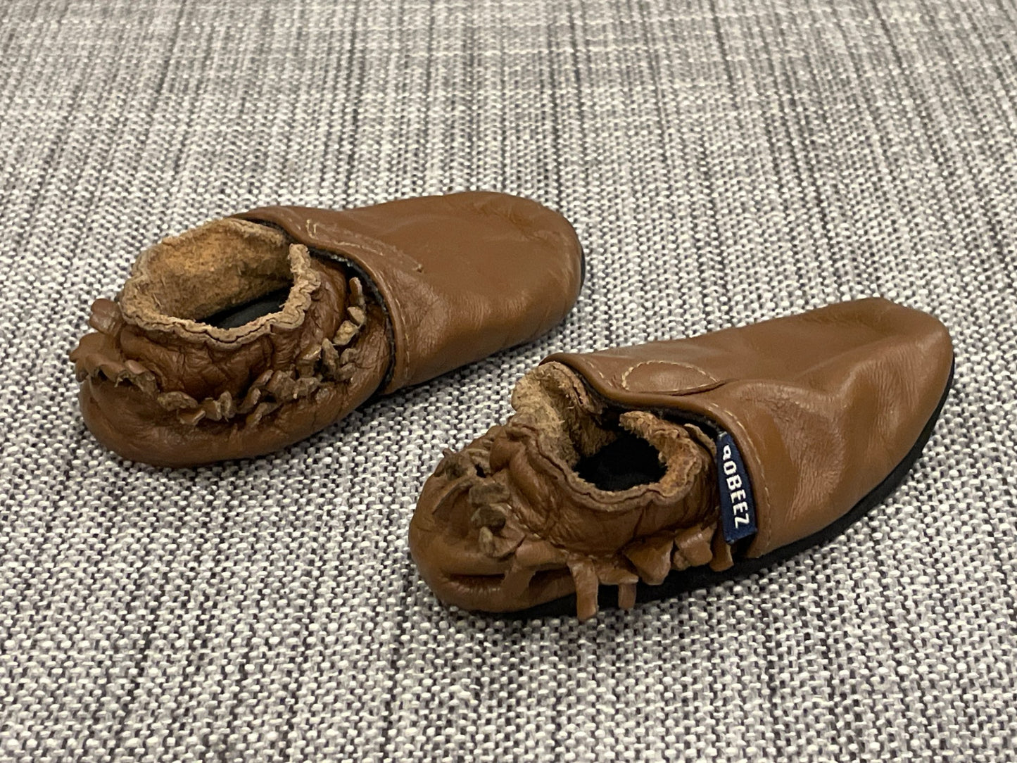 Brown Robeez, Baby size 2, VGUC, Shoes 1.5 (Baby: 0-12 mth)