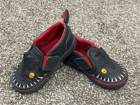 Toddler Boys, Shark Vans, size 5 (VGUC), Shoes 5 (Walkers:12-24 mth)
