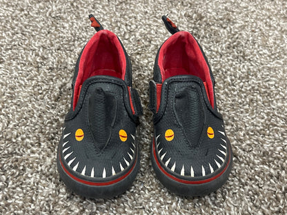 Toddler Boys, Shark Vans, size 5 (VGUC), Shoes 5 (Walkers:12-24 mth)