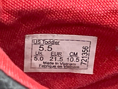 Toddler Boys, Shark Vans, size 5 (VGUC), Shoes 5 (Walkers:12-24 mth)