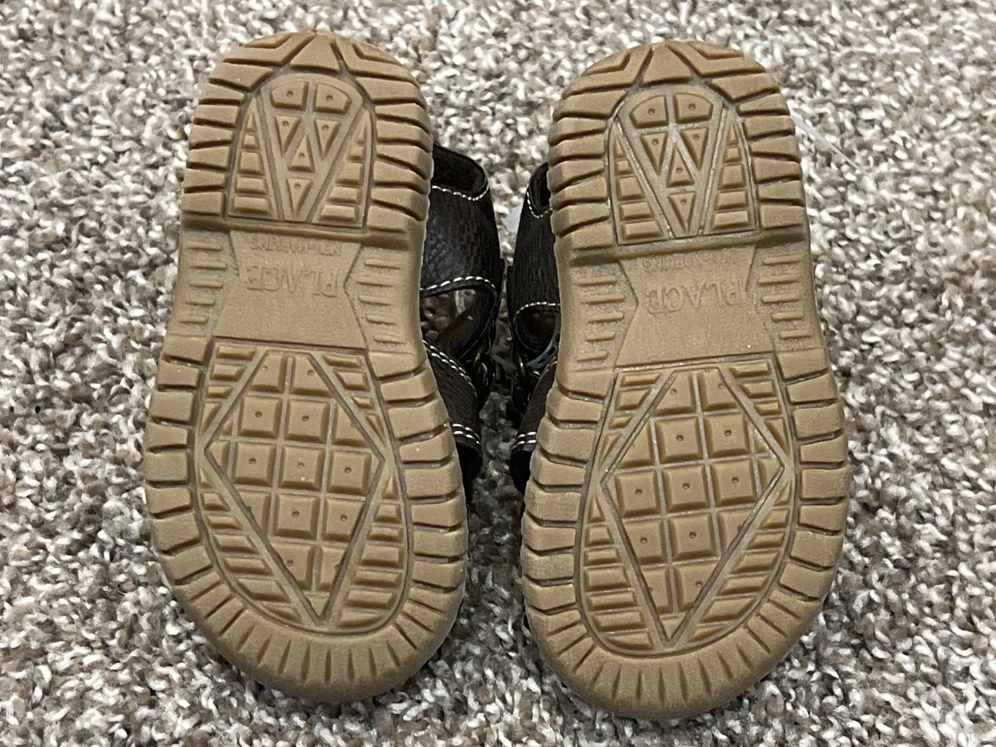Toddler Boys Place Brown Sandals, size 5 (VGUC), Shoes 5 (Walkers:12-24 mth)