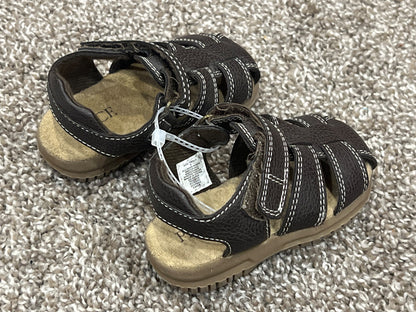 Toddler Boys Place Brown Sandals, size 5 (EUC), Shoes 5 (Walkers:12-24 mth)