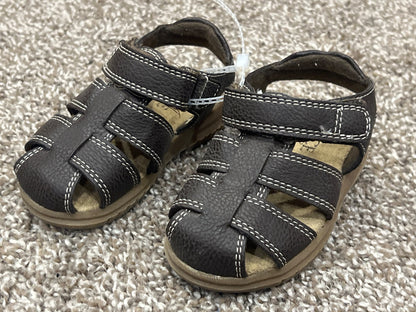 Toddler Boys Place Brown Sandals, size 5 (VGUC), Shoes 5 (Walkers:12-24 mth)