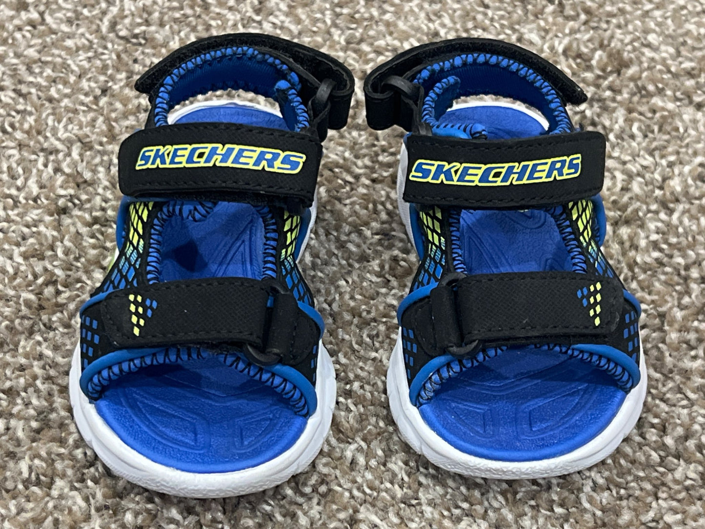Skecher, S-Light Sandals, light-up, size 5, VGUC, Shoes 5 (Walkers:12-24 mth)