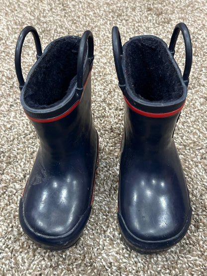 Toddler Boys, Monster, Lined Rubber Boots, size 5, EUC, Shoes 5 (Walkers:12-24 mth)