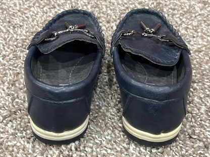 Toddler Boys, Navy Boats Shoes, size 5.5, VGUC, Shoes 5.5 (Walkers:12-24 mth)