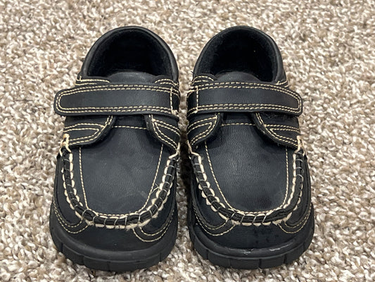 Toddler Boys, Black Shoes, size 5, VGUC, Shoes 5 (Walkers:12-24 mth)