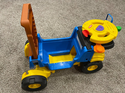 Hasbro Playskool Tonka Scoot ‘N Scoop 3 in 1 Ride-on Truck, Construction Vehicle