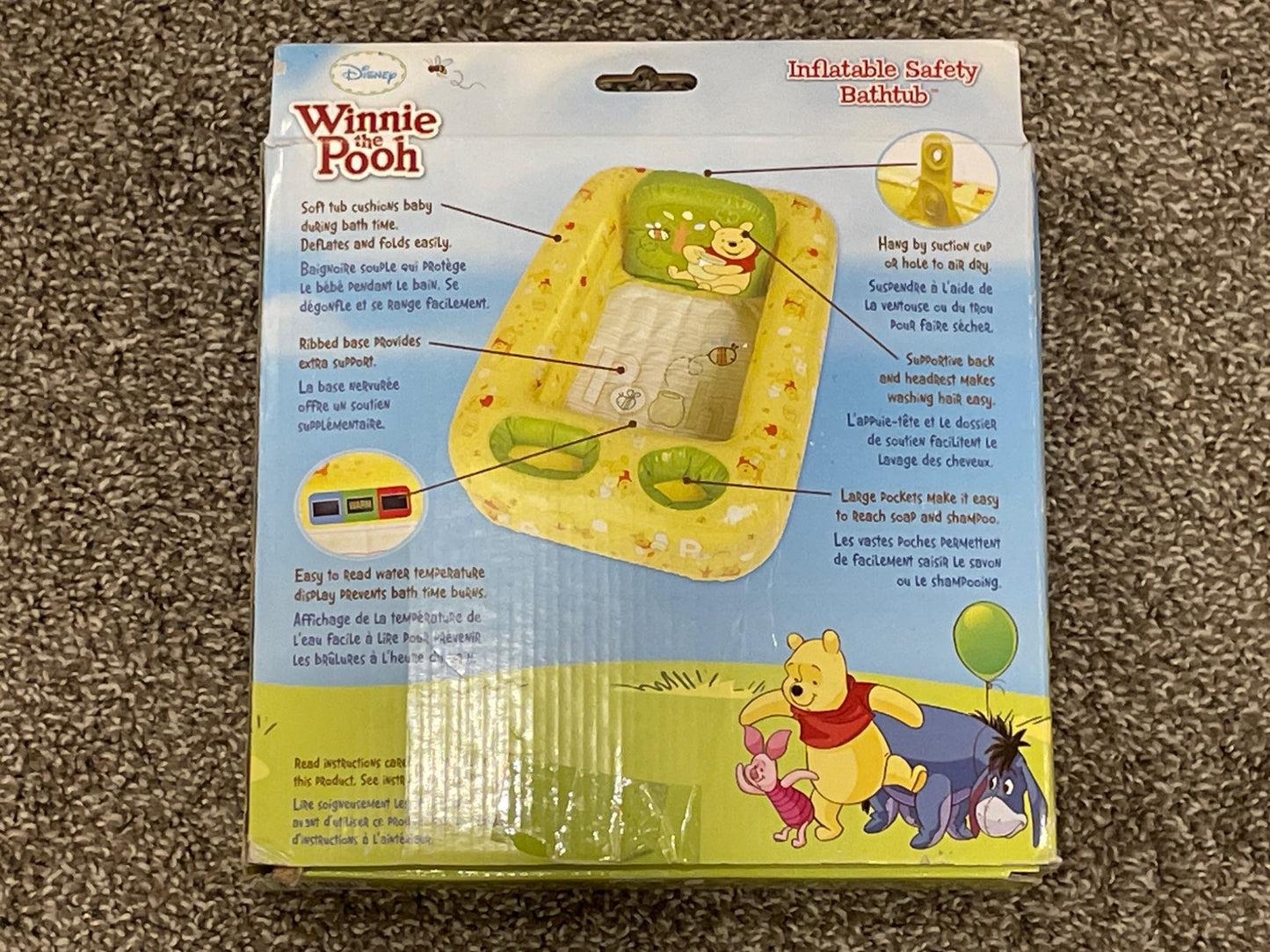Winnie the Pooh Inflatable Safety Bathtub