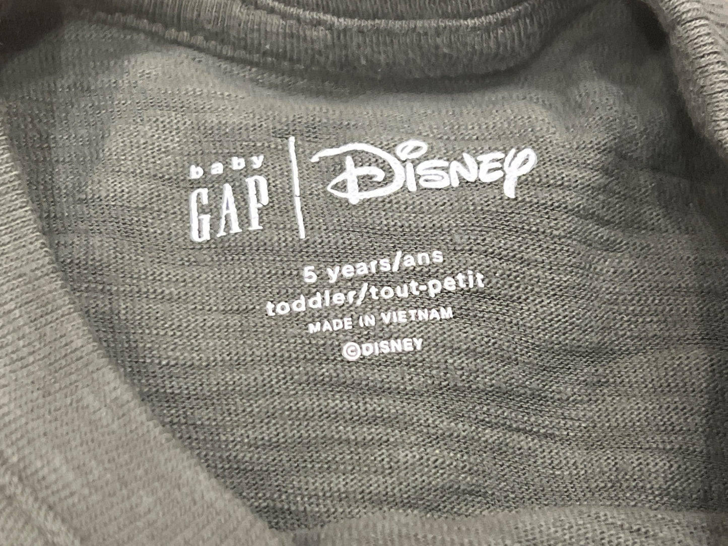 babyGAP, L/S Mickey Mouse “Explore” Shirt, GAP Kids, size 5, EUC, Kids 5/5T