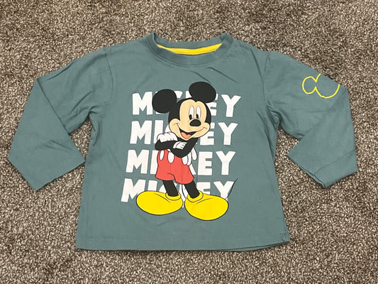 Disney Junior Mickey Mouse L/S Shirt, size 5T, VGUC, Kids 5/5T