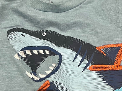 Boys L/S Shark Shirt, size 3, VGUC, Kids 3T