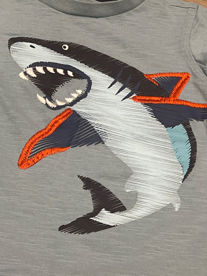 Boys L/S Shark Shirt, size 3, VGUC, Kids 3T