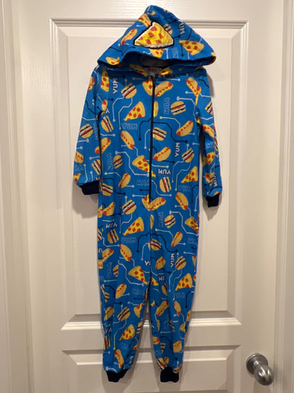 Monkey Bars brand, Fast Food Onesie PJ Pajamas, size 4, VGUC, Kids 4/4T