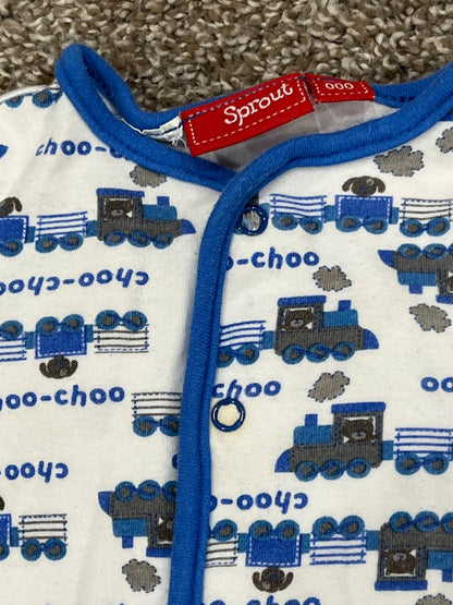 Two New born footless Sleepers, Newborn size, VGUC, Kids Newborn