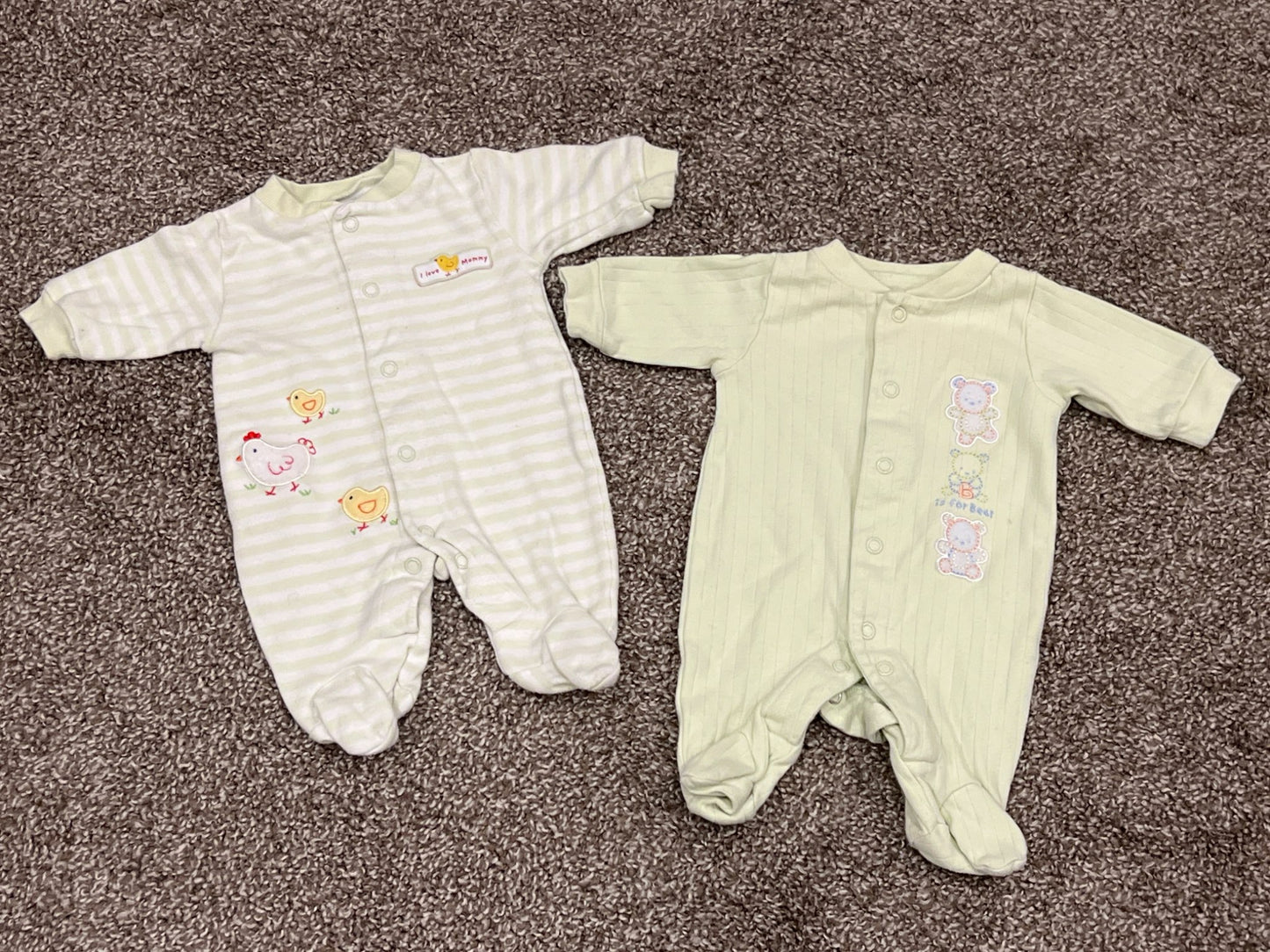 Two Child of Mine Preemie Sleepers, size fits up to 5lbs, VGUC, Kids Newborn