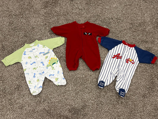 Bundle of 3 Sleepers, Preemie size, VGUC, Kids Newborn