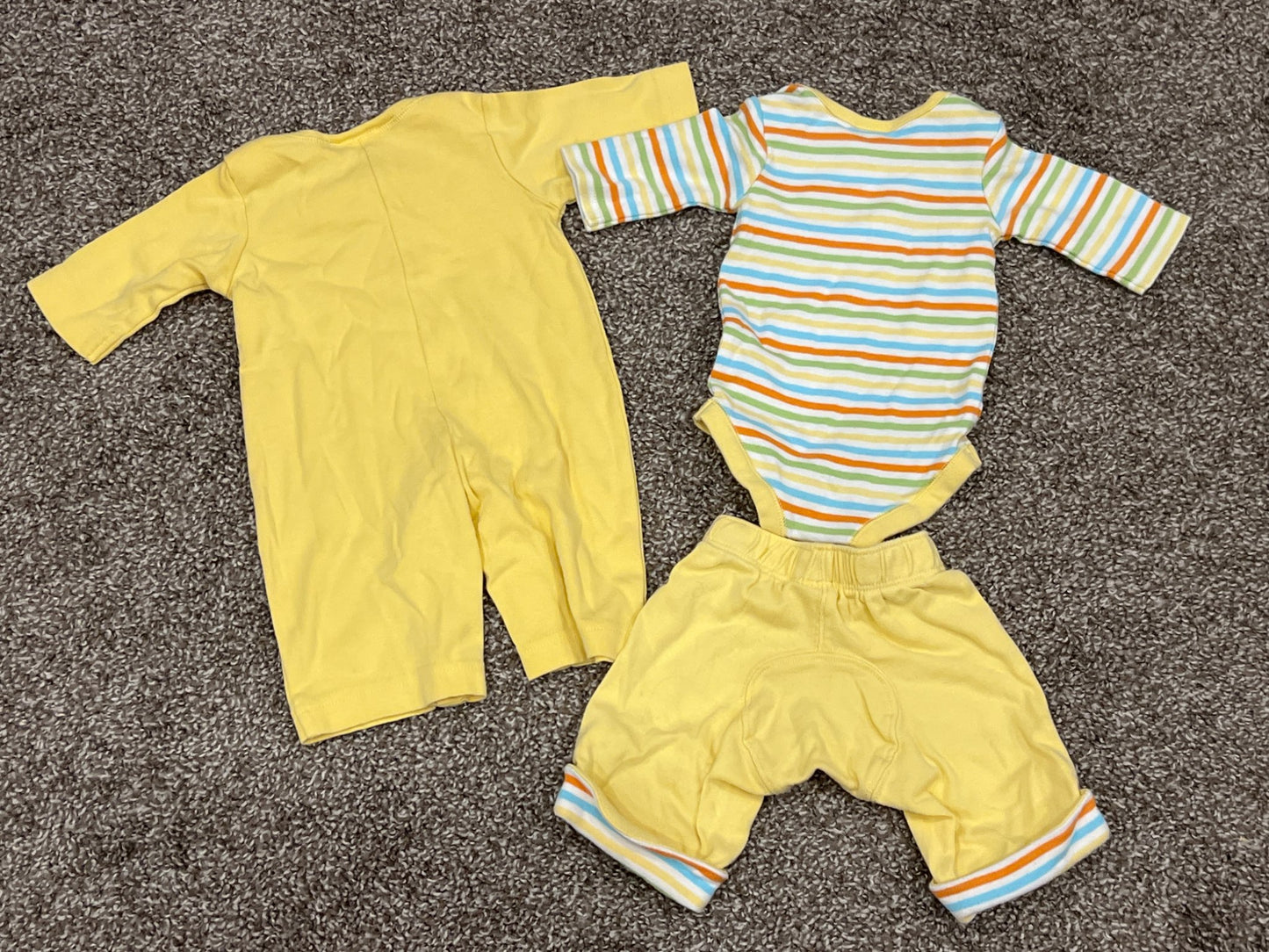 Yellow Gymboree Preemie Newborn Outfits, fits up to 7lbs, VGUC, Kids Newborn