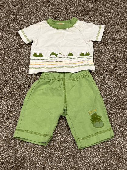 Gymboree Preemie Newborn Froggie Outfit, fits up to 7 lbs, VGUC, Kids Newborn