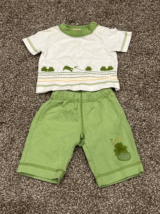 Gymboree Preemie Newborn Froggie Outfit, fits up to 7 lbs, VGUC, Kids Newborn