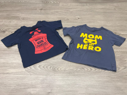 Boys “Mom” T-shirt bundle from The Children's Place (TCP), size 2T, VGUC, Kids 2T