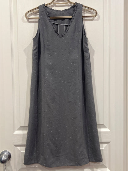 Maternity dress, Green sleeveless polka dot dress, Approx. size X-Small, EUC, Maternity XS (0-2)