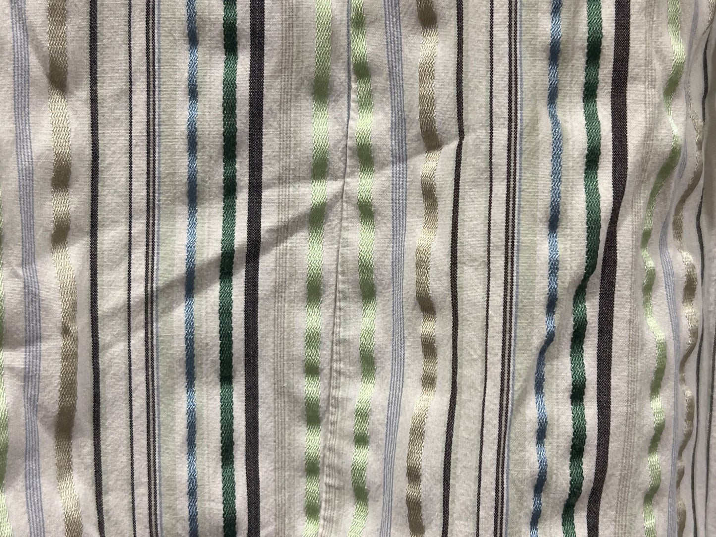 Motherhood Maternity, 3/4 sleeve striped dress shirt, size Medium, VGUC, Maternity M (8-10)