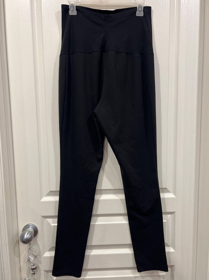Liz Lange Maternity, black pants with full panel, size Small, VGUC, Maternity S (4-6)