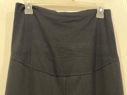 Liz Lange Maternity, black pants with full panel, size Small, VGUC, Maternity S (4-6)