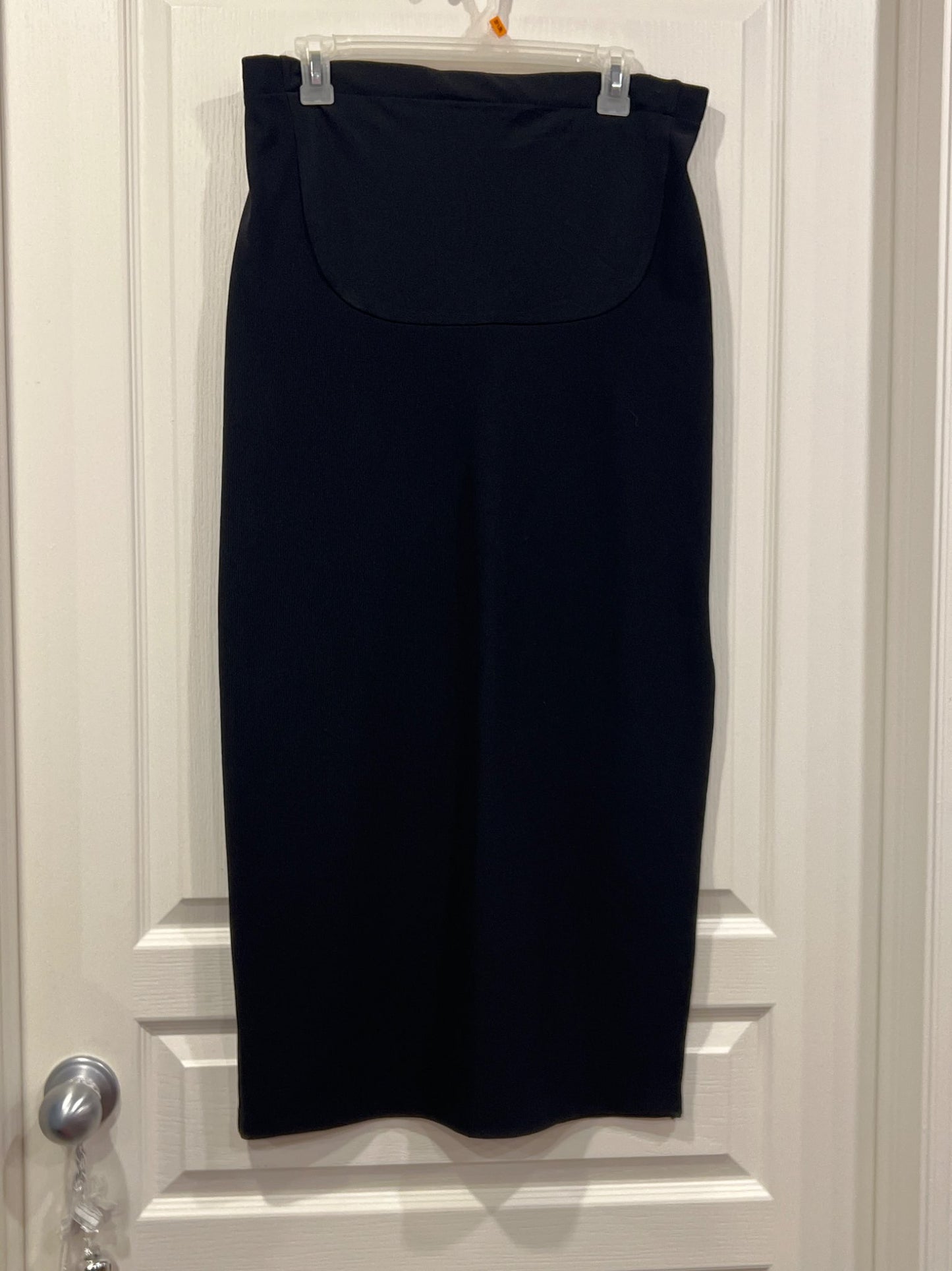 Thyme Maternity, Black Long Skirt, size Small with adjustable waist, VGUC, Maternity S (4-6)