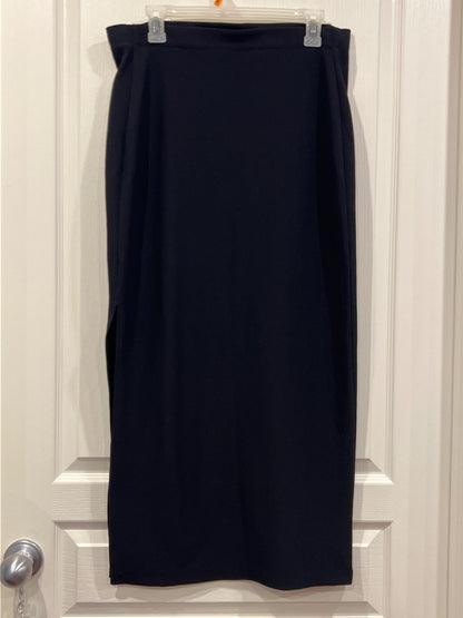 Thyme Maternity, Black Long Skirt, size Small with adjustable waist, VGUC, Maternity S (4-6)