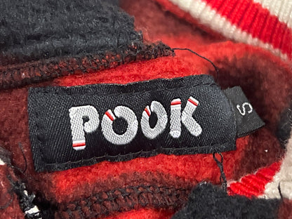Kids Pookie, Buffalo Plaid Onesie Fleece Pajamas, size S (approx. 3-4), VGUC, Kids 3T