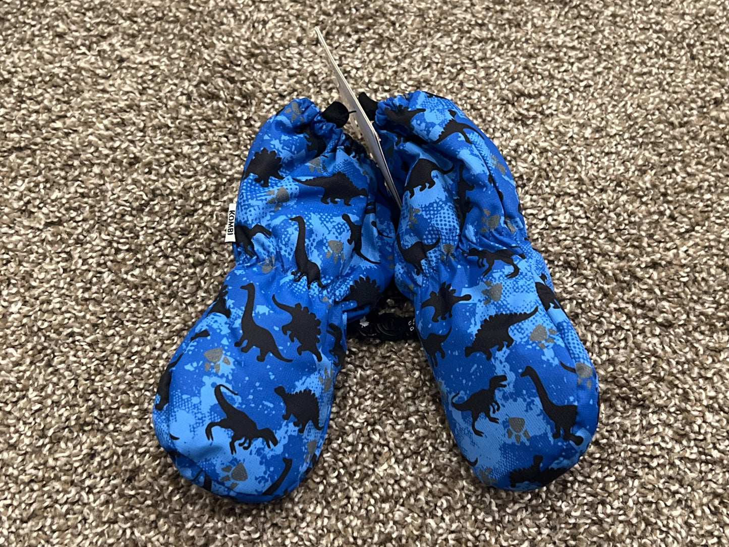 Kombi Thumbless Mitts, My First Kombi, Dinosaur print, size 12-24 mos, NWT, Kids 18 Month (12-18M)