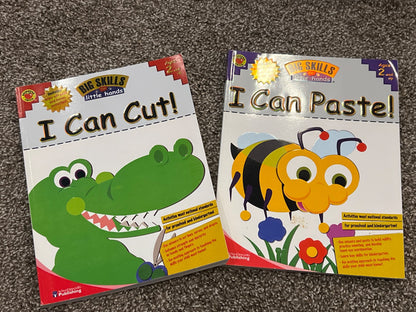 Big Skills for Little Hands book lot, for Ages 2 and up, EUC, MSRP ~$40 CAD