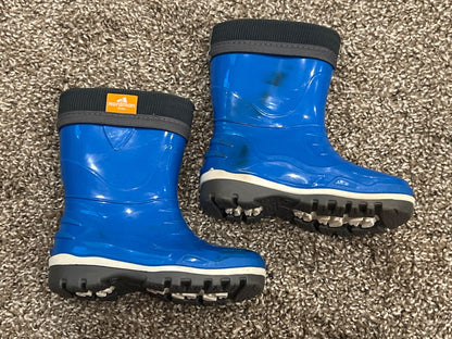 Blue Nordman Kids Rain Boots, Wellies, VGUC, Shoes 8 (Toddler:2-4yr)