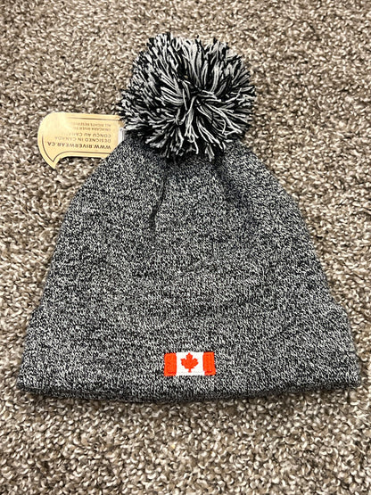 Kids Knit "Baby Bear" Winter Toque with PomPom, Hat, NWT, MSRP $12.99