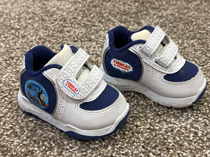 Thomas and Friends, Velcro running shoes, sneakers, size 2, VGUC (Thomas the Train, Thomas the Tank Engine) , Shoes 2 (Baby: 0-12 mth)