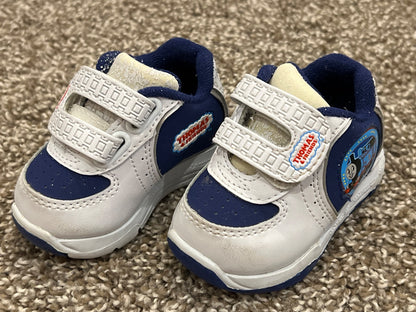 Thomas and Friends, Velcro running shoes, sneakers, size 2, VGUC (Thomas the Train, Thomas the Tank Engine) , Shoes 2 (Baby: 0-12 mth)