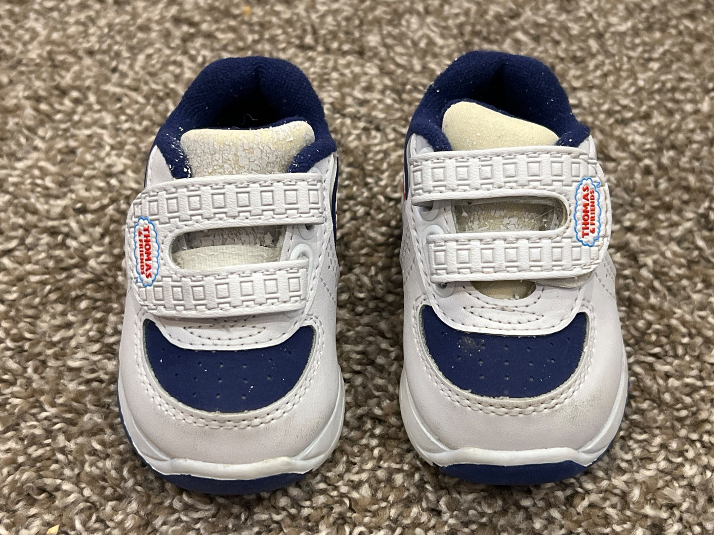 Thomas and Friends, Velcro running shoes, sneakers, size 2, VGUC (Thomas the Train, Thomas the Tank Engine) , Shoes 2 (Baby: 0-12 mth)