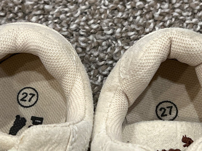 Puma, Cream/brown sneakers, size 10.5, VGUC, Shoes 10.5 (Toddler:2-4yr)