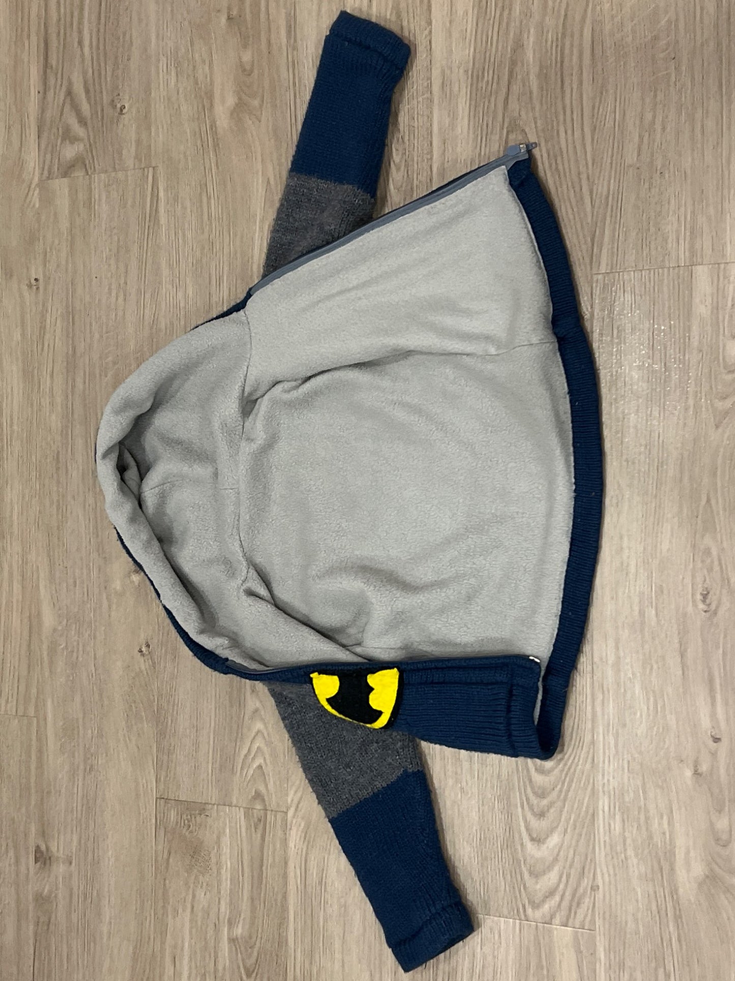 Knit Batman Sweater with Fleece Lining, Approx. size 2T, VGUC, Kids 2T