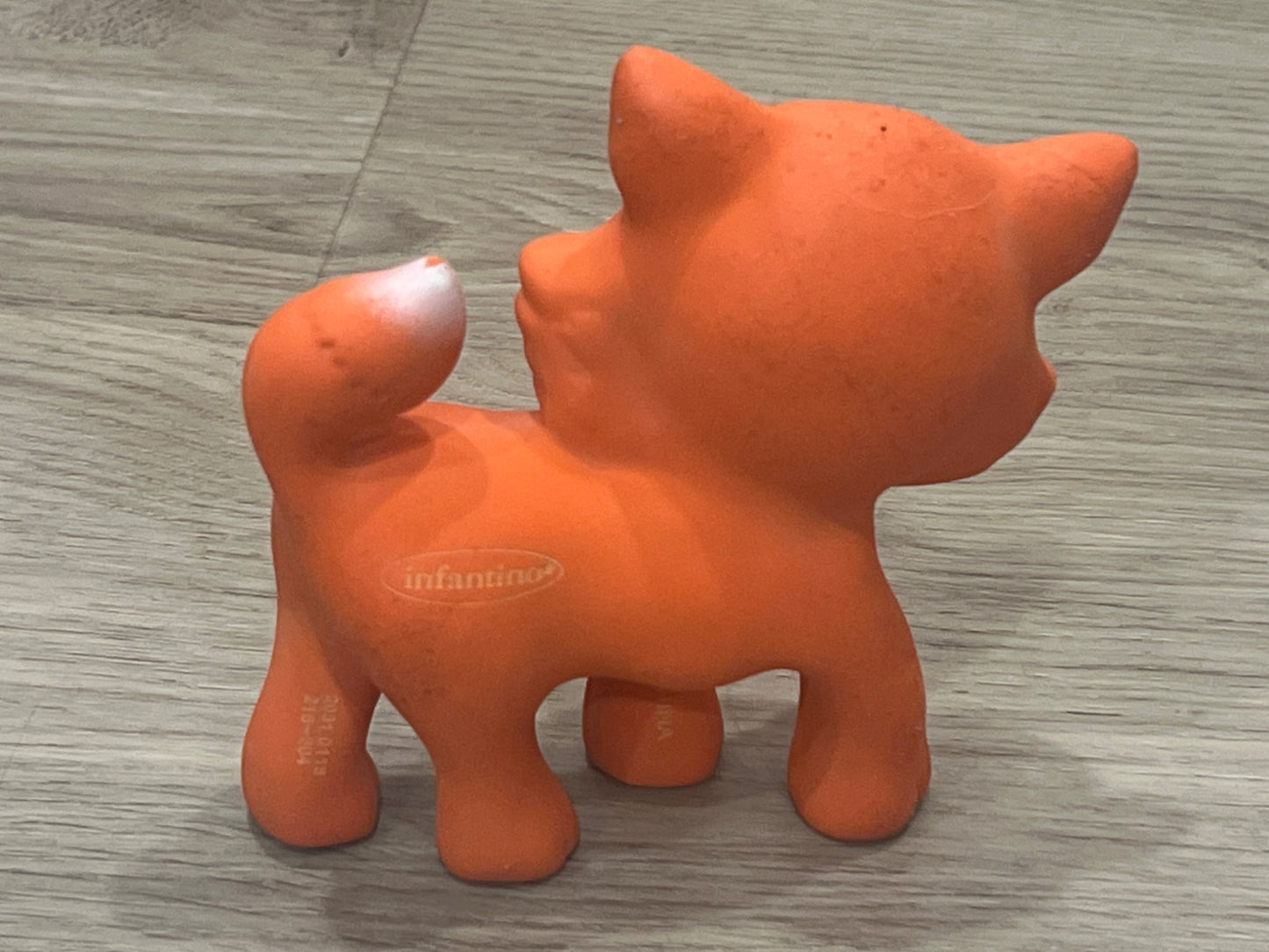 Bundle of Soft Squeaky Toys, Sofie la girafe (x3) and Infantino (x2) VGUC, MSRP for the bundle ~ $111